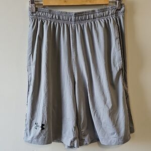 Under Armour Men's Medium Light Gray Athletic Shorts